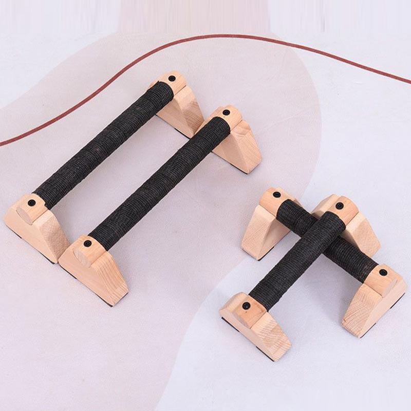 Home Gym Body Solid - Wood Calisthenics Bar Solid Wood Parallettes