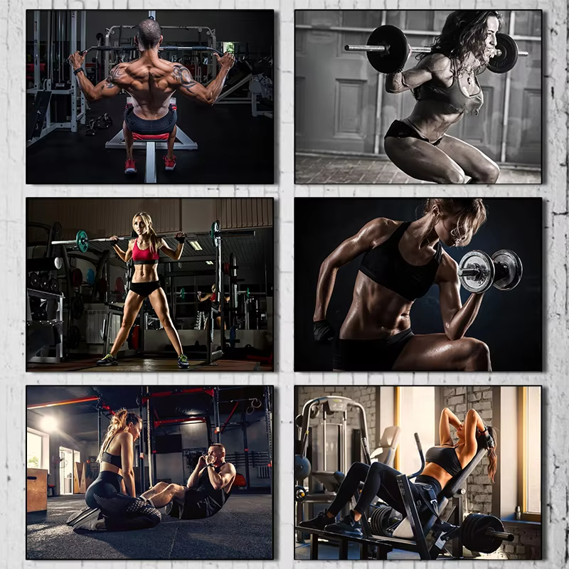 Home Gym Japan - Fitness Sports Poster Running Iron Lifting