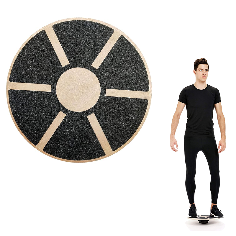 Wobble Board Balance - Wooden Wobble Balance Training Board, Home