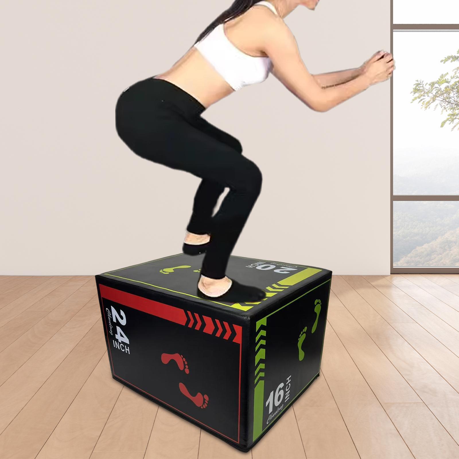 Home Gym Jump Box - Jump Box Step up Box Multifunction