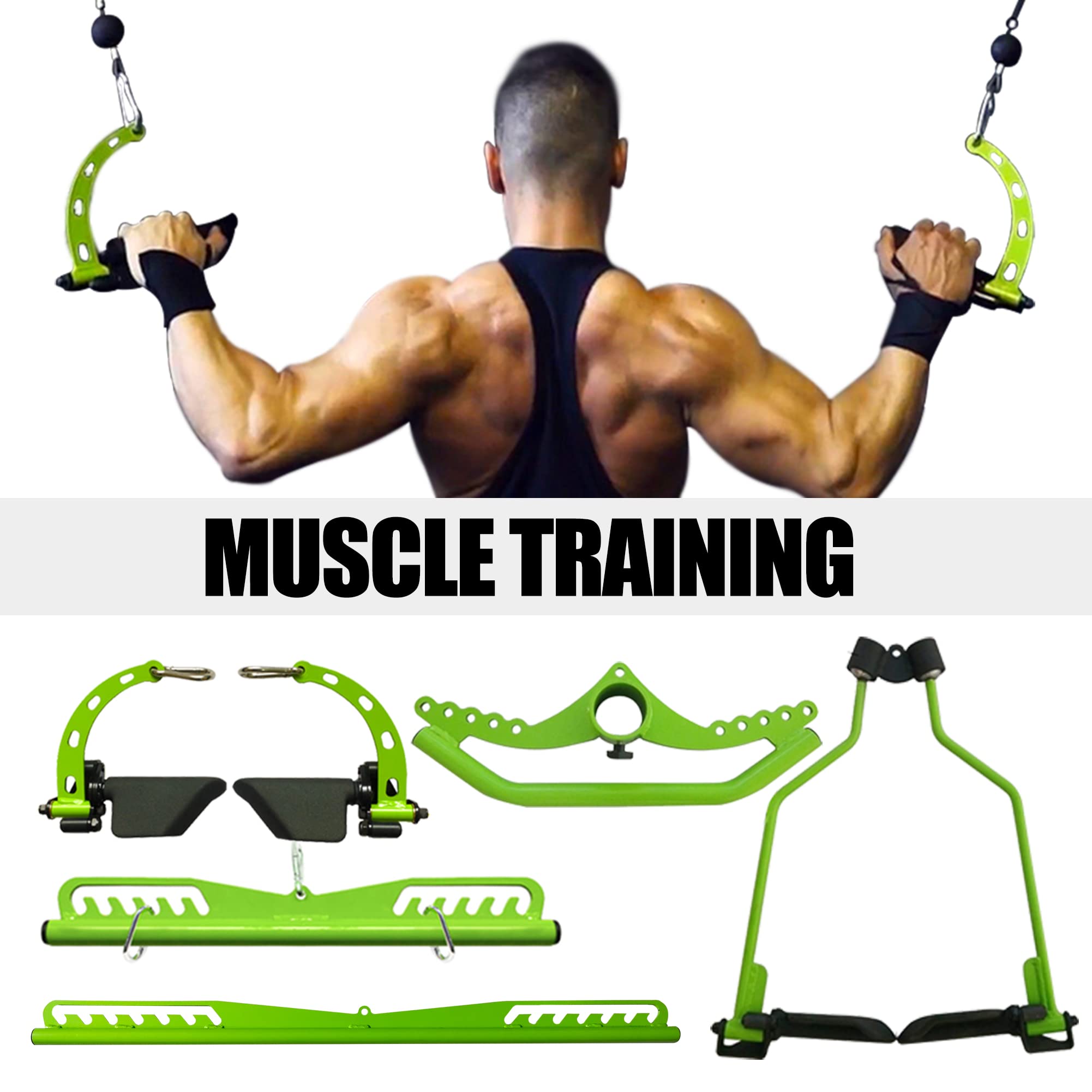 Home Gym Nala - Home Gym Multi-Grip LAT Pull Down