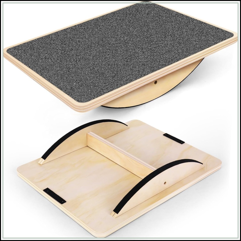 Wobble Board Balance - Anti-Slip Balance Board for Adults 350LBS