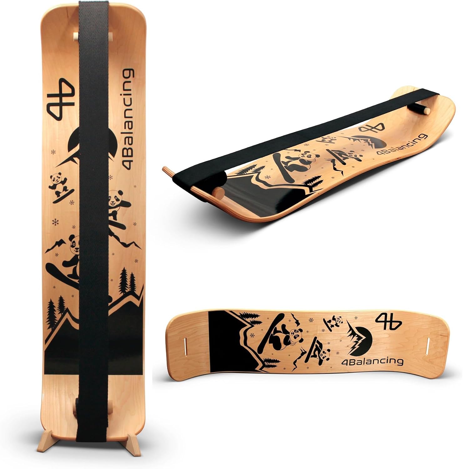 Wobble Board Balance - Wooden Balance Board for Kids -