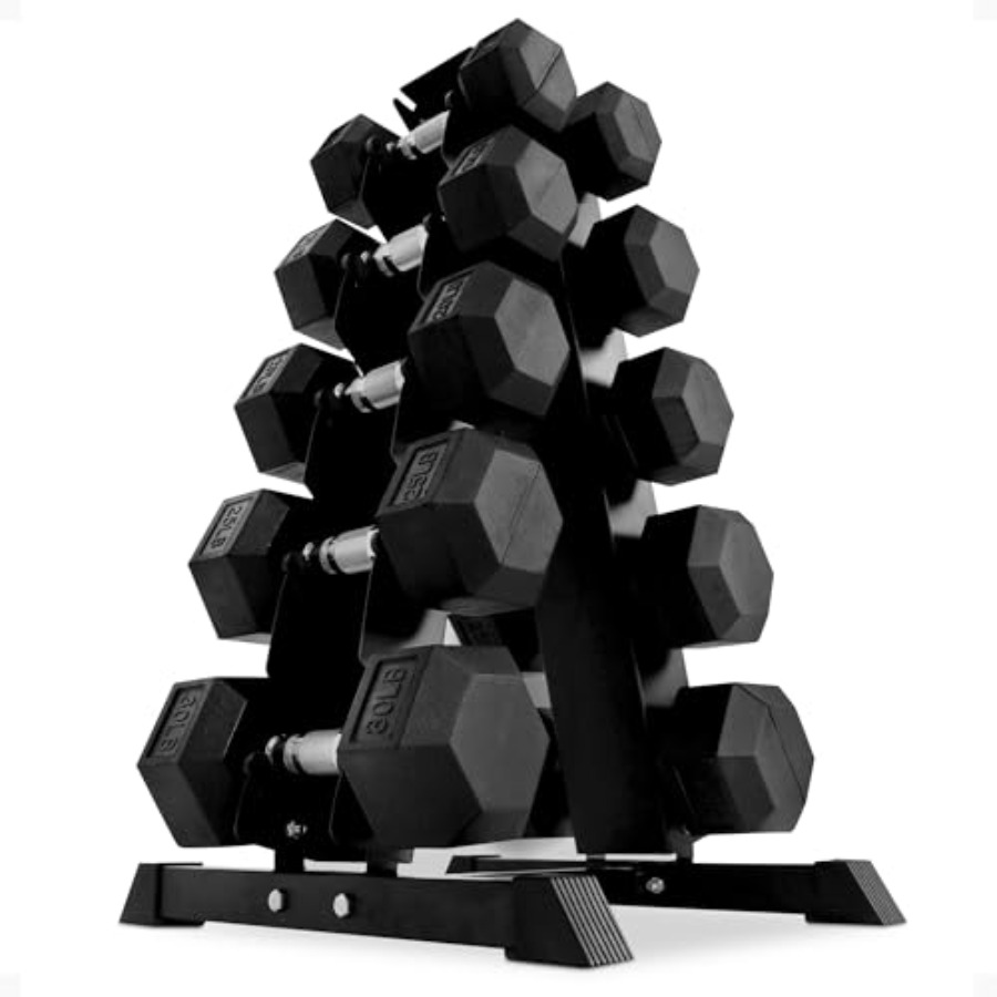 Rubber Coated Hex Dumbbell Set – Home Gym Body Solid Bewertung und Preis