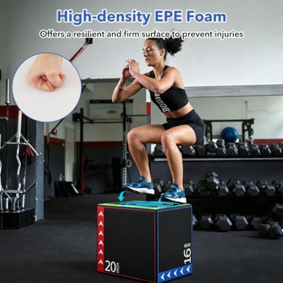 Home gym plyometric jump box:  – Home Gym Jump Box Bewertung und Preis
