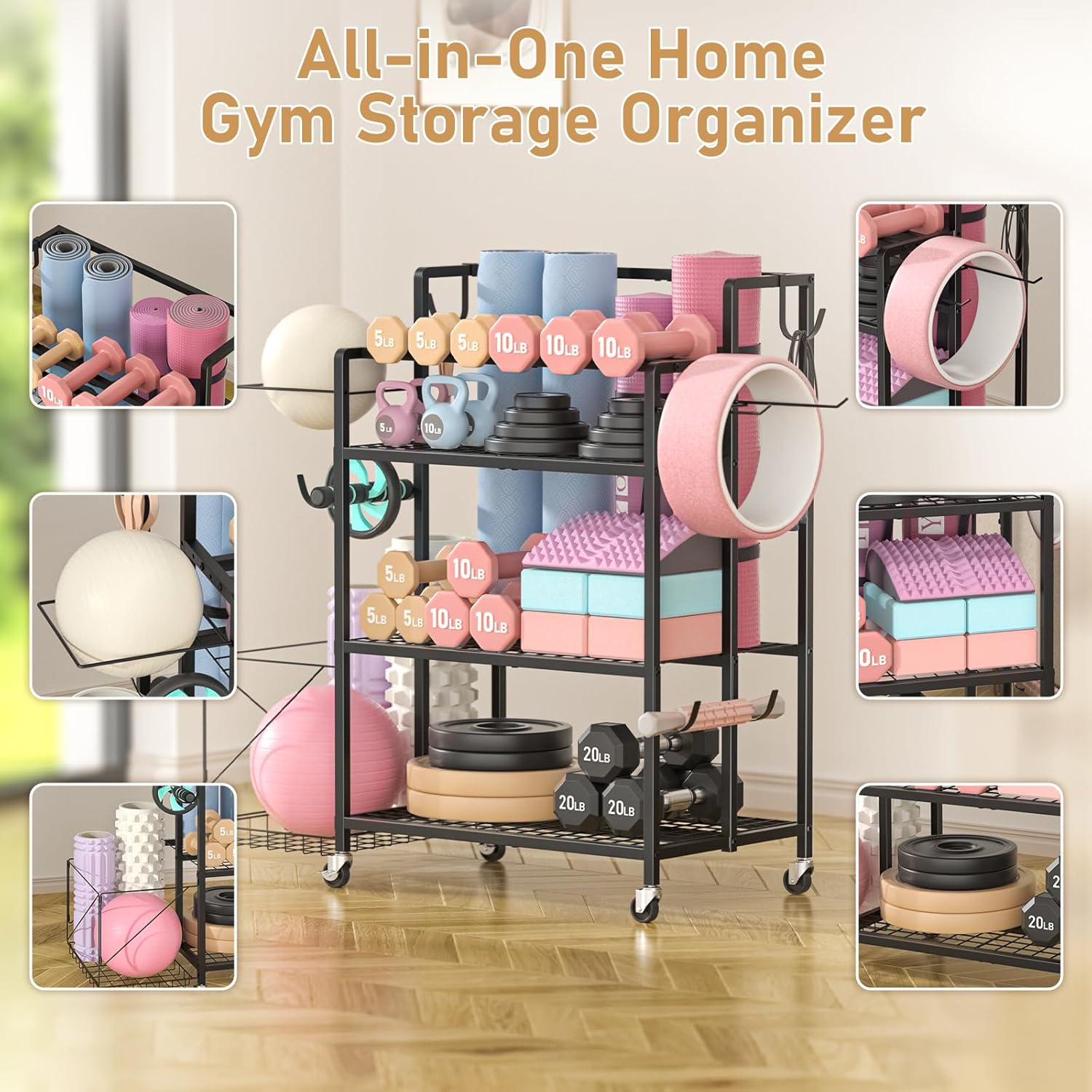 Home Gym Storage, No Material  – Home Gym Dumbbells Bewertung und Preis