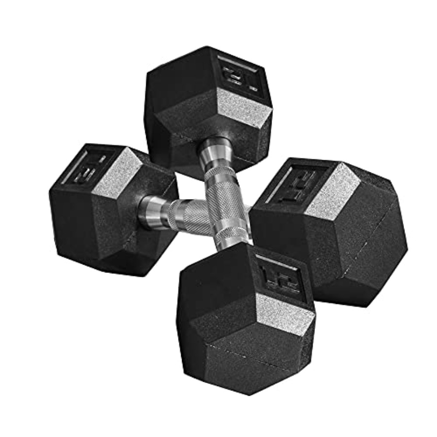 40lbs/45lbs/50lbs Rubber Dumbb – Home Gym Equipment Set Bewertung und Preis