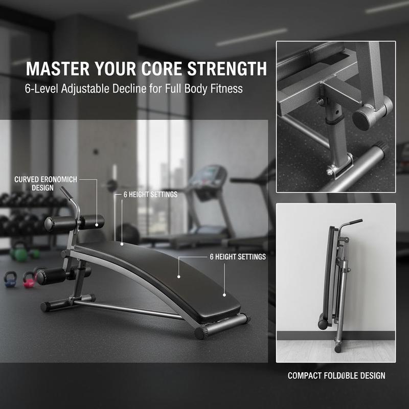 Adjustable Decline Abdominal B – Home Gym Equipment Set Bewertung und Preis
