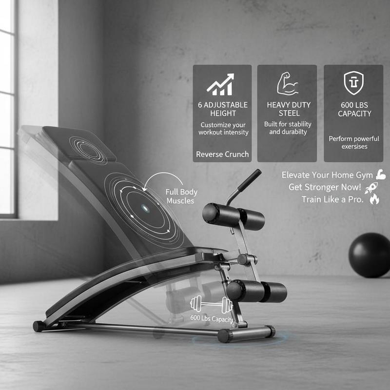 Adjustable Decline Abdominal B – Home Gym Equipment Set Bewertung und Preis
