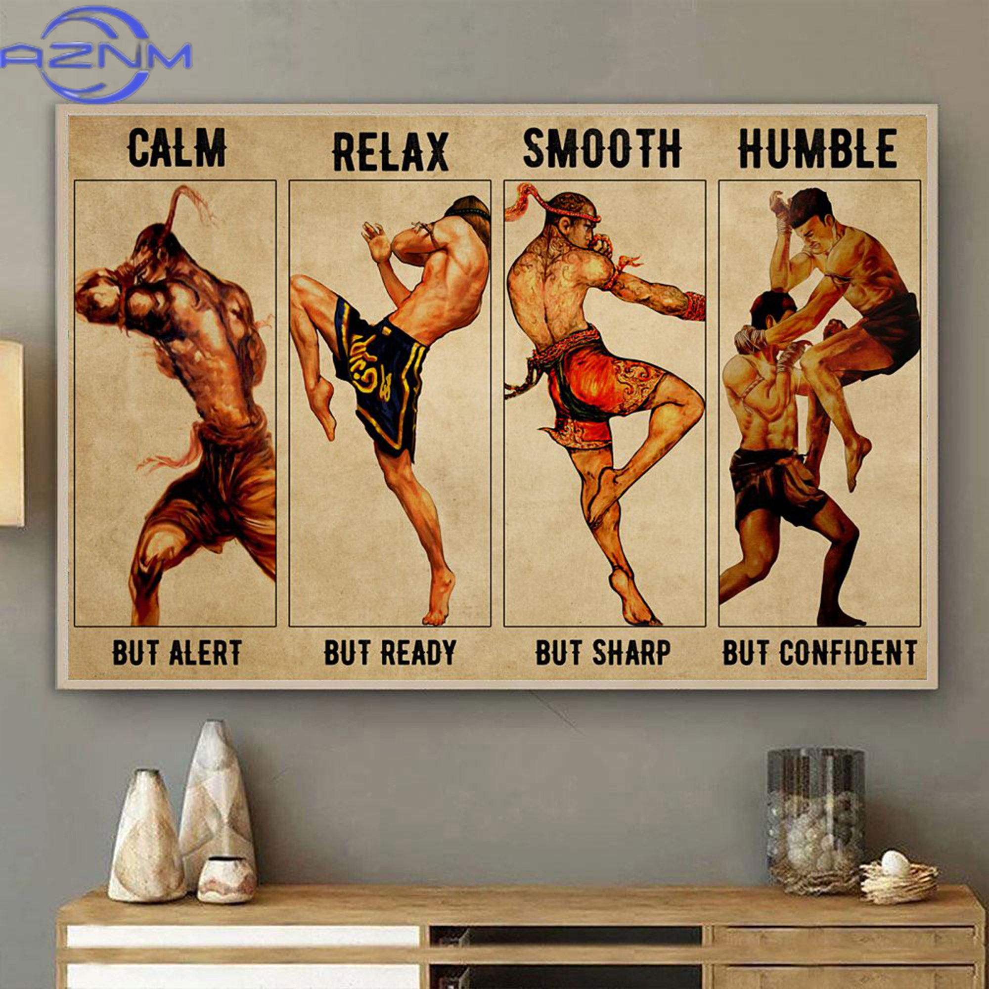 AZNM Four Moves of Muay Thai P – Home Gym Japan Bewertung und Preis