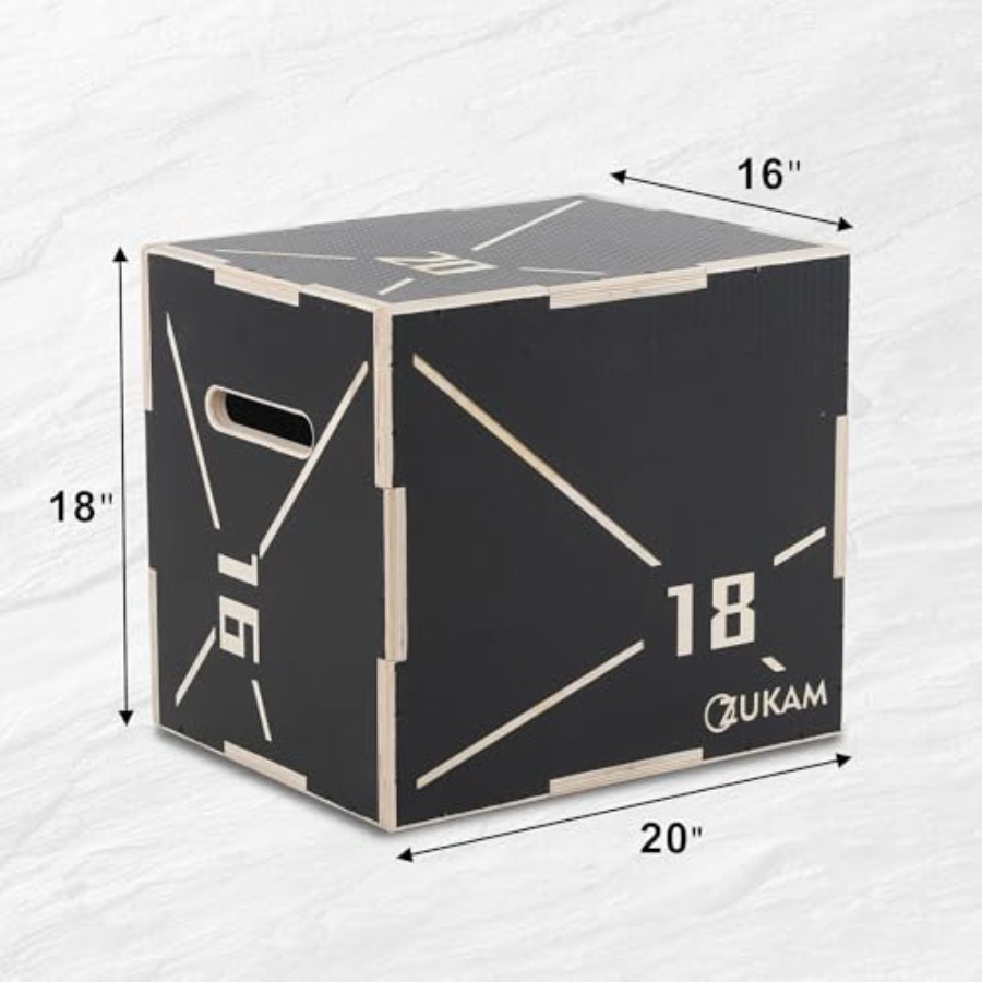 Non-Slip Wood Plyometric Jump  – Home Gym Jump Box Bewertung und Preis