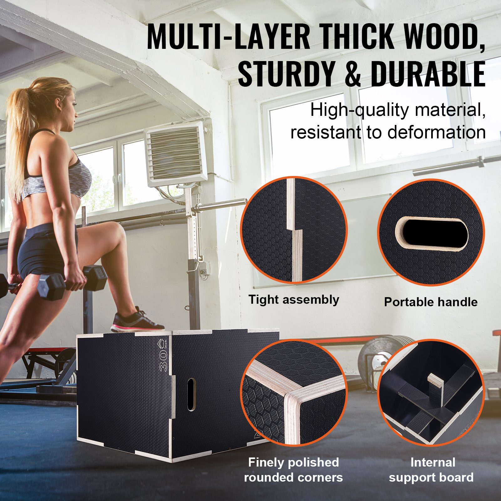 VEVOR 3 in 1 Plyometric Jump B – Home Gym Jump Box Bewertung und Preis