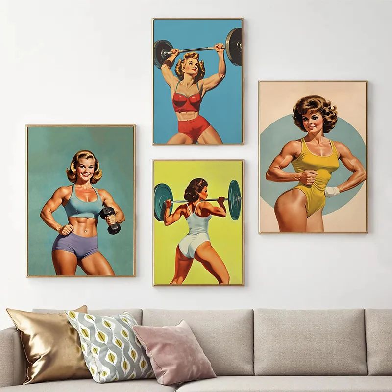 Retro Gym Women Weightlifting  – Home Gym Japan Bewertung und Preis