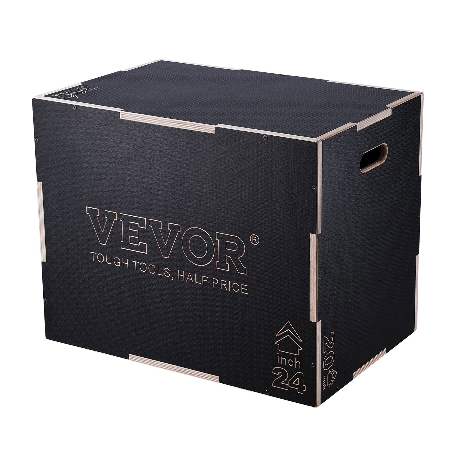 Wooden Plyo Box 30/24/20 Inch  – Home Gym Jump Box Bewertung und Preis