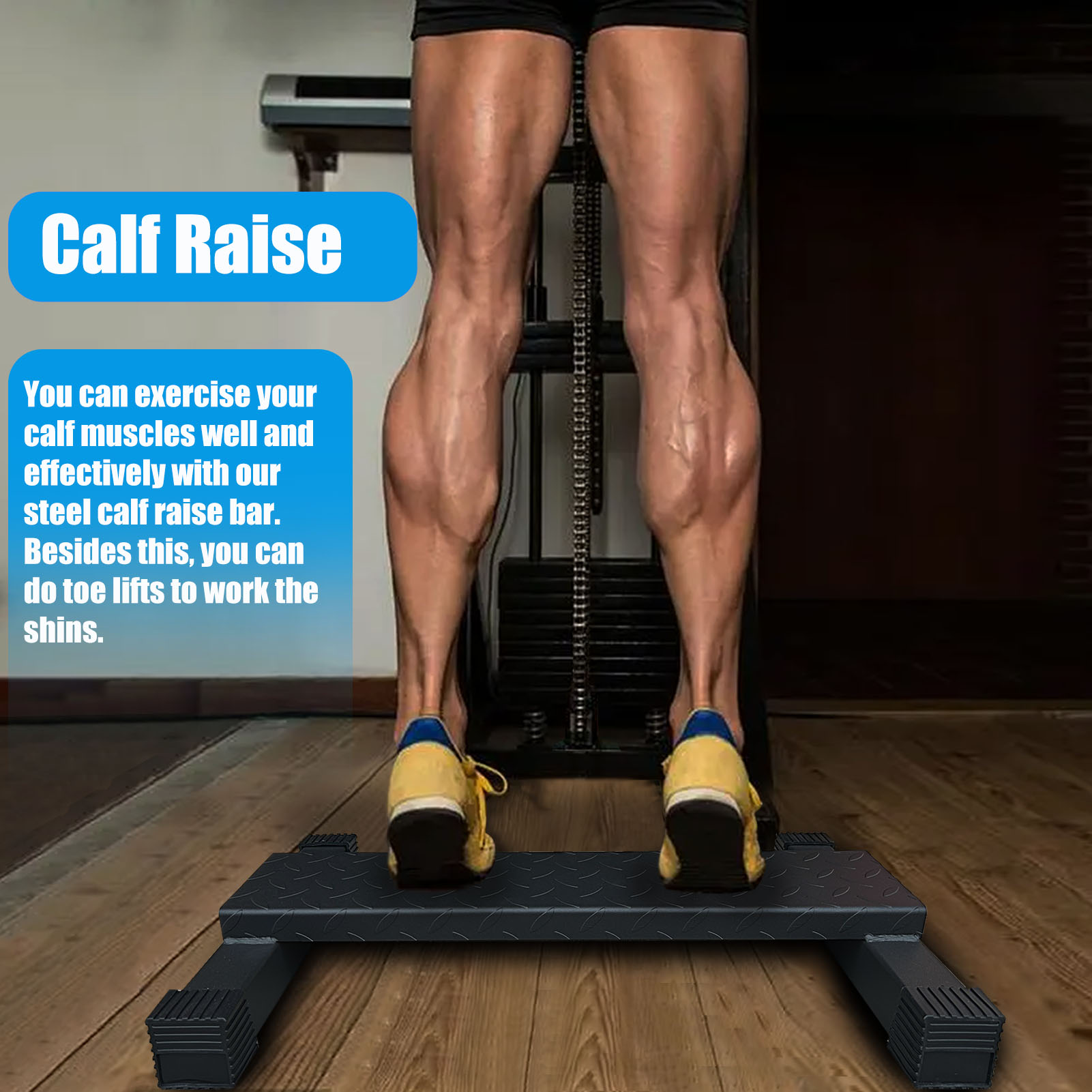 Home Gym Steel Calf Raise Bar  – Home Gym Nala Bewertung und Preis