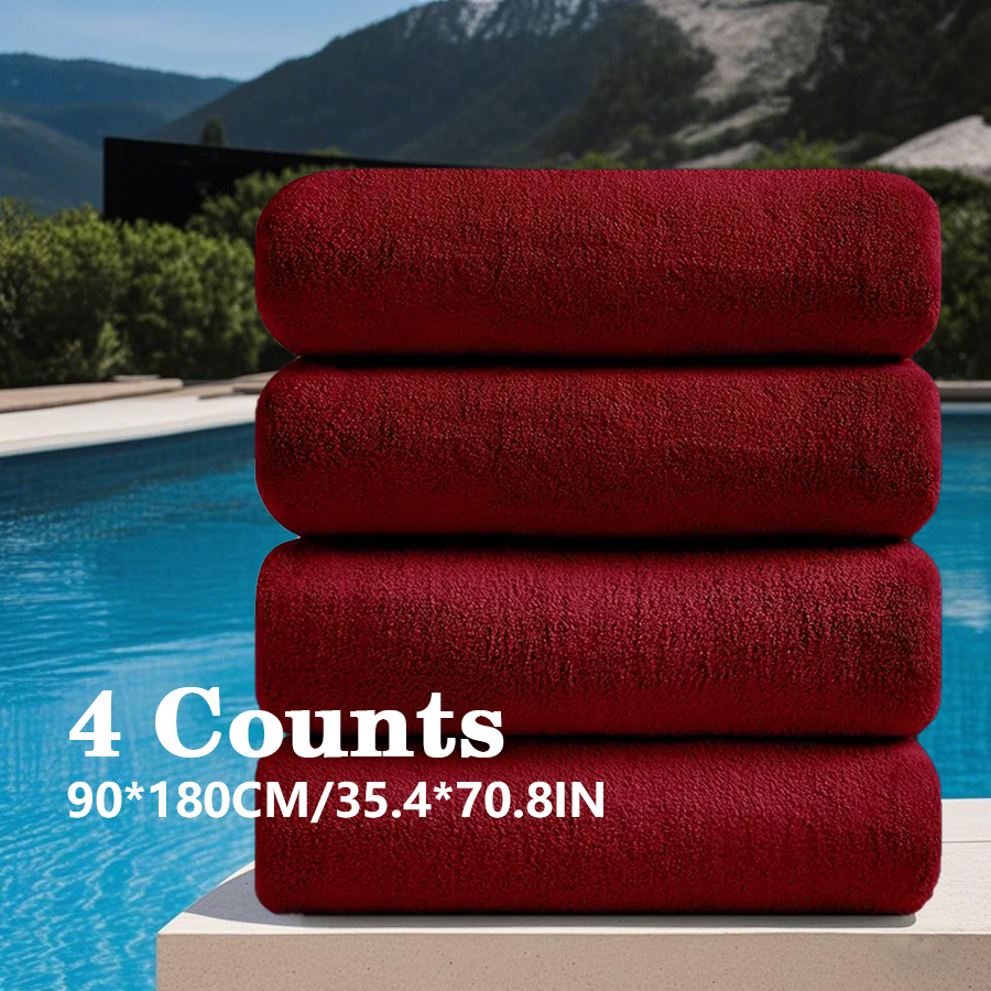 4Pcs Oversized Bath Towel 35.4 – Home Gym Body Solid Bewertung und Preis