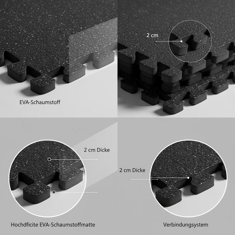 Puzzle Exercise Mat, 12 PCS Fi – Home Gym Equipment Set Bewertung und Preis