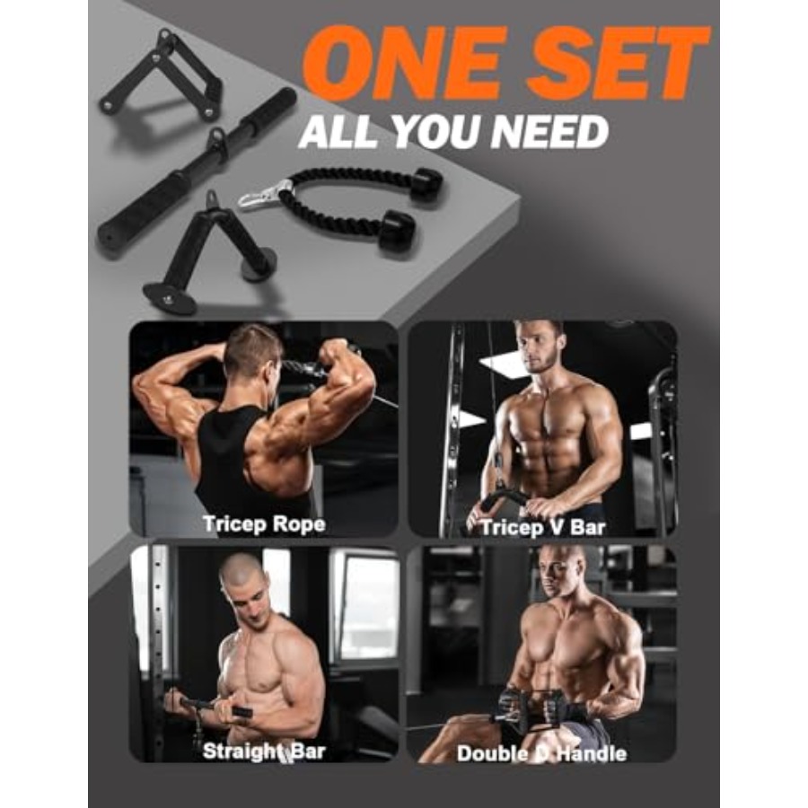 Cable Machine Attachment Set f – Home Gym Nala Bewertung und Preis