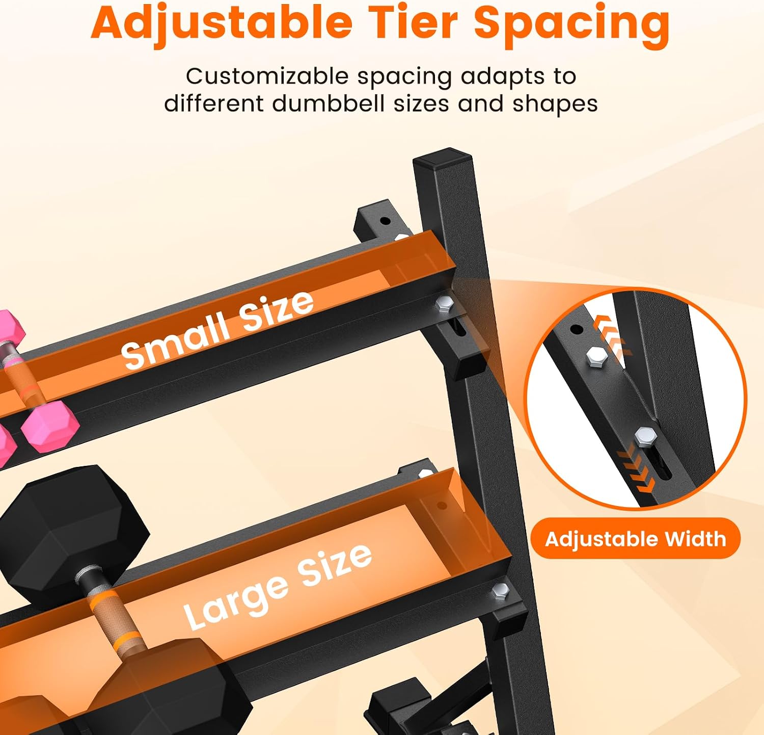 3-Tier Dumbbell Rack with Adju – Home Gym Dumbbells Bewertung und Preis