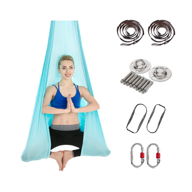 5 X 2.8 M Stretch Aerial Yoga  – Home Gym Equipment Set Bewertung und Preis