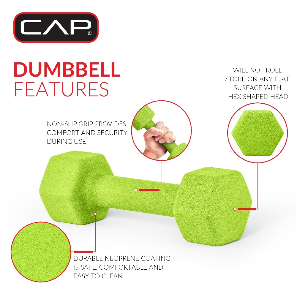 Neoprene Dumbbell 3 lb Free We – Home Gym No Equipment Bewertung und Preis