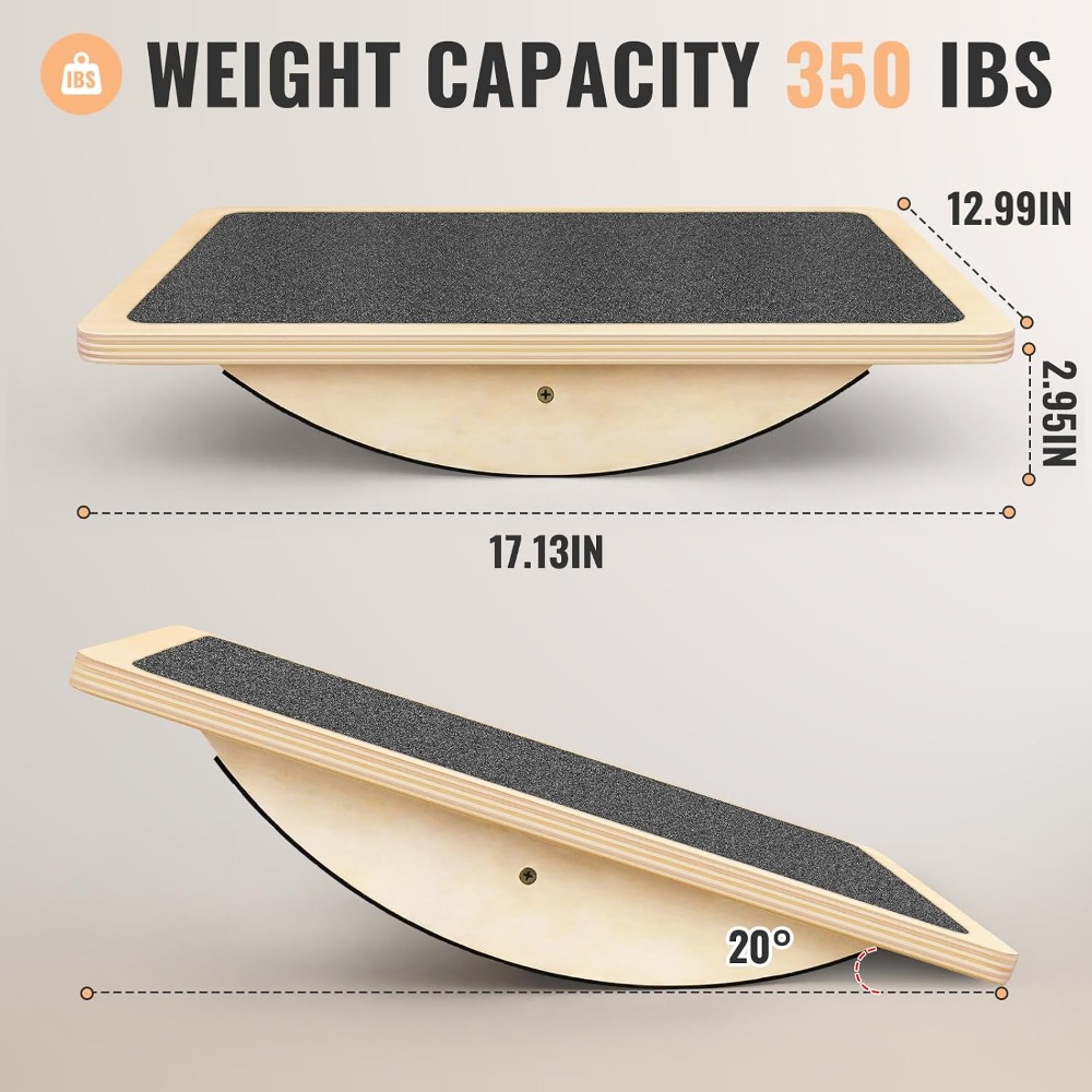 Anti-Slip Balance Board for Ad – Wobble Board Balance Bewertung und Preis