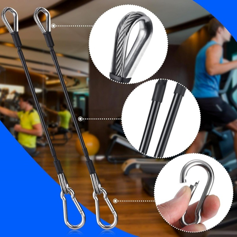 1/2Pcs 25cm Gym Cable Extensio – Home Gym Nala Bewertung und Preis