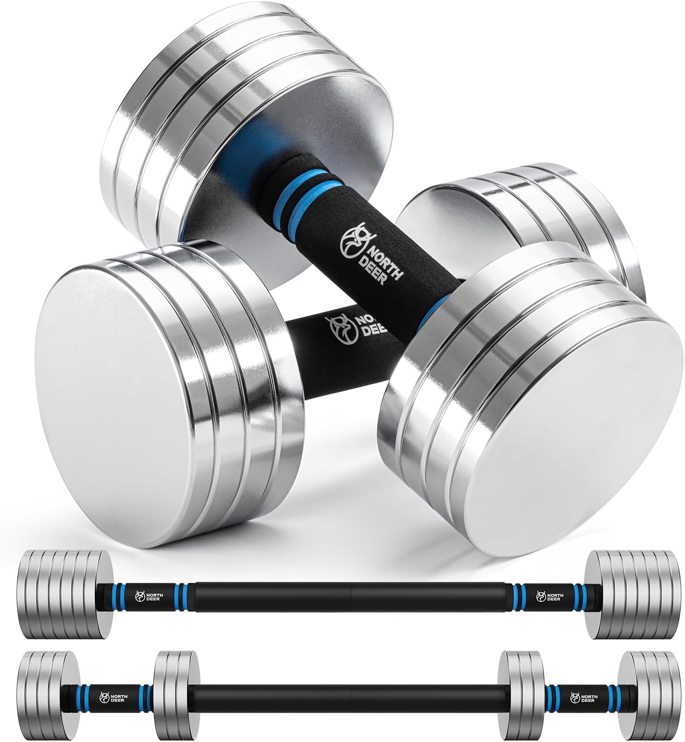 Upgraded Adjustable Steel Dumb – Home Gym Dumbbells Bewertung und Preis